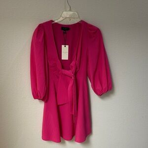 Elegant Pink Women's Dress